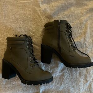 Torrid Combat Booties lace up block heal